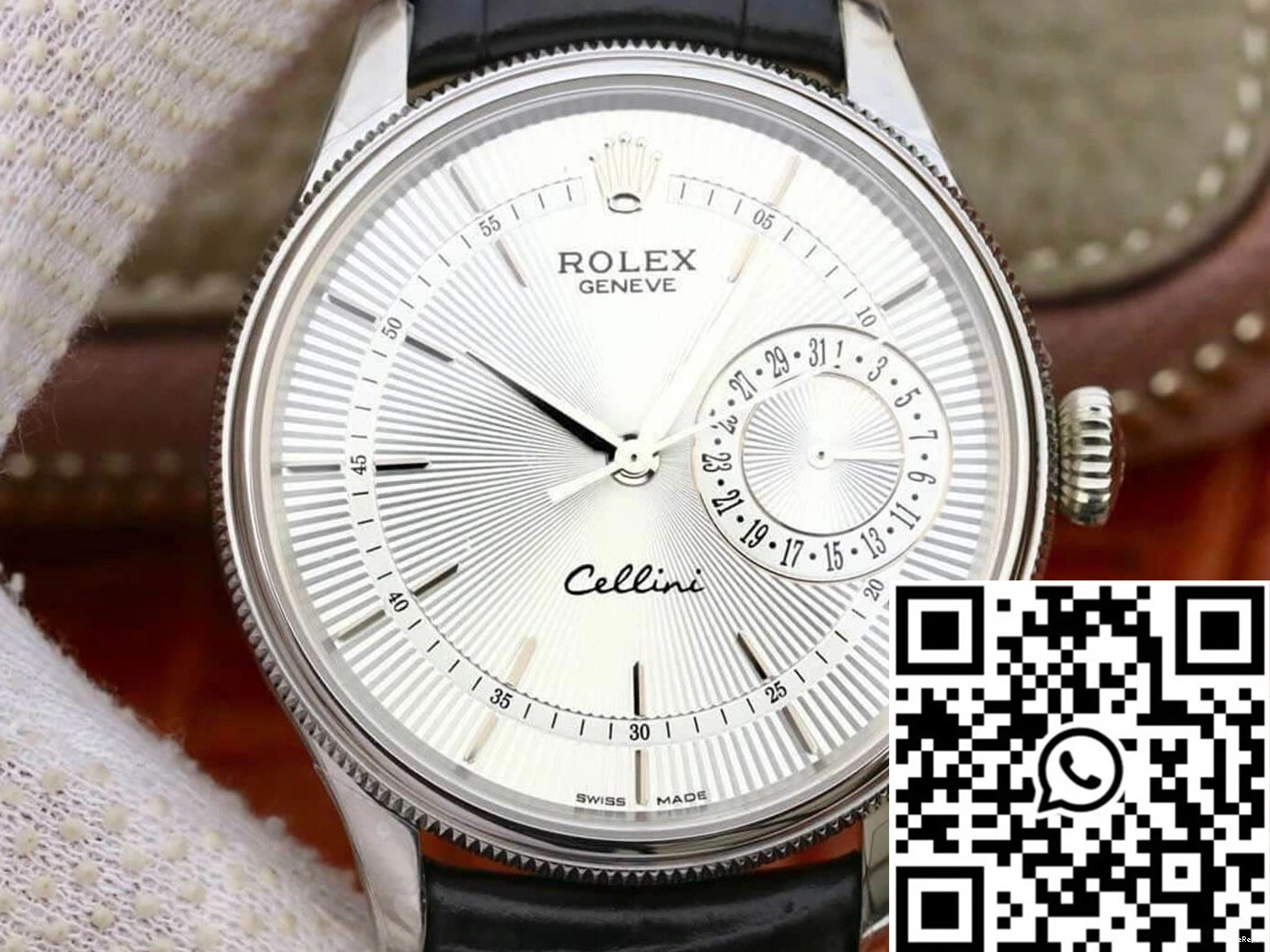 Celini Dial White Date Rolex Factory MKS M50519-0006 1031